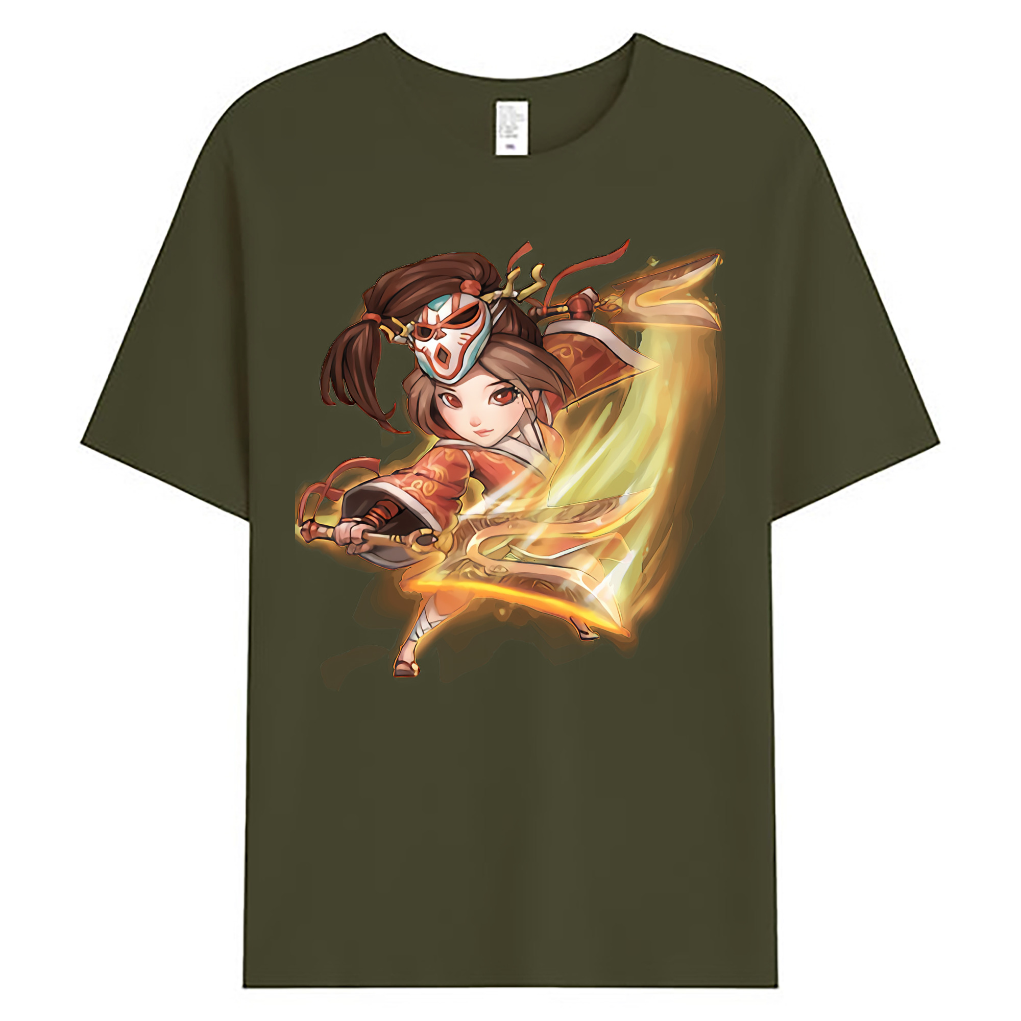 （画像用） リーグ・オブ・レジェンド League of Legends LOL 綿100％ メンズ半袖Tシャツ｜肌触りやわらか＆通気性